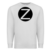 Dove Grey zeerba logo redimension v2 Premium Sweatshirt - chombo