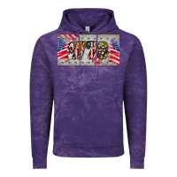 Cloud Purple 1776 4th of july license plate Vintage Hoodie - BarkalooDesign