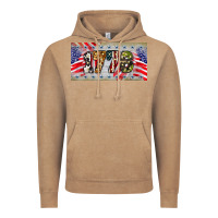 Vintage Coffee 1776 4th of july license plate Vintage Hoodie - BarkalooDesign