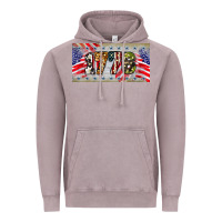 Vintage Zinc 1776 4th of july license plate Vintage Hoodie - BarkalooDesign