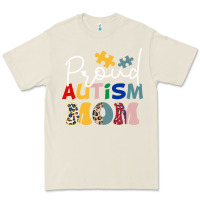 Bone Proud Autism Mom Leopard Pattern Design Autism Awa Premium Tee - CowhideDigitalArt