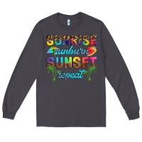 Smoke sunrise sunburn sunset repeat Long Sleeve Tee - Artiststas