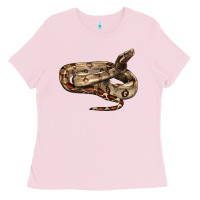 Bubblegum Pink red tail boa snake Ladies Tee - LillyAllenDesigns
