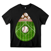 Black baseball and western roses teardrop Heavy Core Tee - BundleAndBundleShop