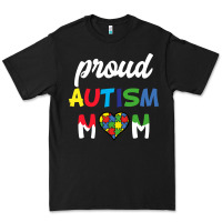 Proud Autism Mom Mothers Day Gift Autism Awareness Premium Tee | Teevron