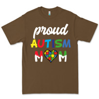 Cacao Proud Autism Mom Mothers Day Gift Autism Awareness Premium Tee - CowhideDigitalArt