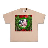 Burro christmas holstein Urban Heavy Tee - LillyAllenDesigns