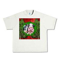 Pistachio christmas holstein Urban Heavy Tee - LillyAllenDesigns