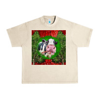 Sandshell christmas holstein Urban Heavy Tee - LillyAllenDesigns
