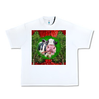 White christmas holstein Urban Heavy Tee - LillyAllenDesigns