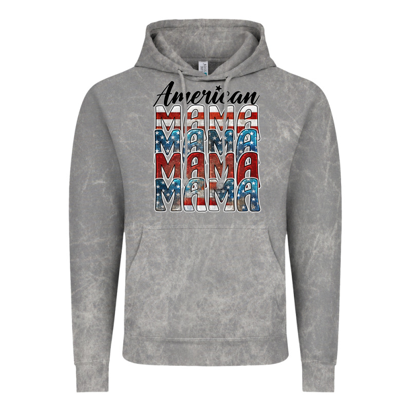 American Mama Vintage Hoodie by BarkalooDesign | Teevron