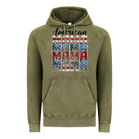 Vintage Olive american mama Vintage Hoodie - BarkalooDesign