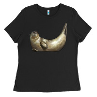 Black sea seal Ladies Tee - LillyAllenDesigns
