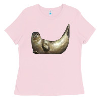 Bubblegum Pink sea seal Ladies Tee - LillyAllenDesigns