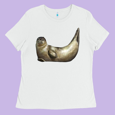 Sea Seal Ladies Tee Designed By Lillyallendesigns