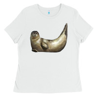 White sea seal Ladies Tee - LillyAllenDesigns