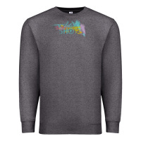 Charcoal Heather artist shot Premium Sweatshirt - chombo