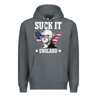 Rock funny george washington suck it england Premium Hoodie - DesigneFamous