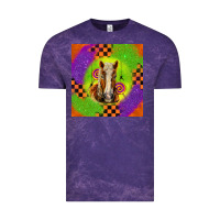 Cloud Purple Halloween Belgian Horse Vintage Tee - LillyAllenDesigns