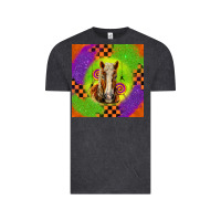 Vintage Black Halloween Belgian Horse Vintage Tee - LillyAllenDesigns