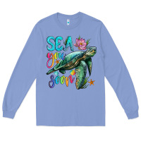Colony Blue sea you soon with sea turtle Long Sleeve Tee - Artiststas