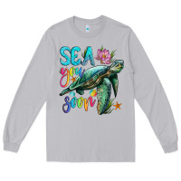 Moon Dust sea you soon with sea turtle Long Sleeve Tee - Artiststas