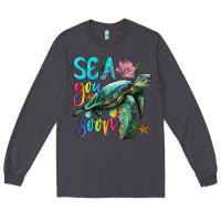 Smoke sea you soon with sea turtle Long Sleeve Tee - Artiststas
