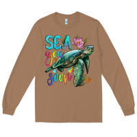 Toasted Coconut sea you soon with sea turtle Long Sleeve Tee - Artiststas