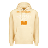 Pina Colada anesthesiologist by day worlds best dad by night fathers day Premium Hoodie - linhVisuals