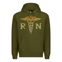 Army Green rn registered nurse leopard lovely nursing student t shirt Premium Hoodie - linhVisuals