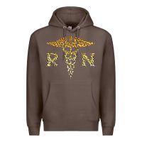 Coffee rn registered nurse leopard lovely nursing student t shirt Premium Hoodie - linhVisuals