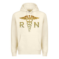 Sandshell rn registered nurse leopard lovely nursing student t shirt Premium Hoodie - linhVisuals