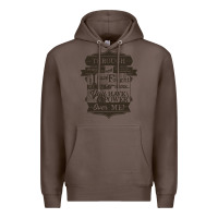 Coffee labyrinth words Premium Hoodie - linhVisuals