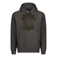 Smoke labyrinth words Premium Hoodie - linhVisuals