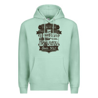 Seafoam labyrinth words Premium Hoodie - linhVisuals