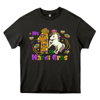 Asphalt my first mardi gras unicorn Heavy Core Tee - FaDigitalArtStudio