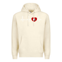 Sandshell my heart beats for golf Premium Hoodie - linhVisuals