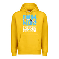 Lemon womens swimmer swim mom louder prouder sports mother t shirt t shirt Premium Hoodie - linhVisuals