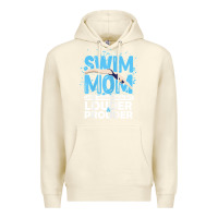 Sandshell womens swimmer swim mom louder prouder sports mother t shirt t shirt Premium Hoodie - linhVisuals