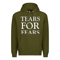 Army Green Tëärs För Fëärs WHITE Premium Hoodie - linhVisuals