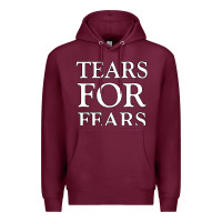 Burgundy Tëärs För Fëärs WHITE Premium Hoodie - linhVisuals