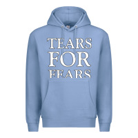 Colony Blue Tëärs För Fëärs WHITE Premium Hoodie - linhVisuals