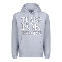 Heather Grey Tëärs För Fëärs WHITE Premium Hoodie - linhVisuals