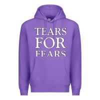 Purple Tëärs För Fëärs WHITE Premium Hoodie - linhVisuals
