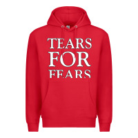 Red Tëärs För Fëärs WHITE Premium Hoodie - linhVisuals