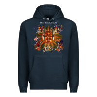 Navy tears for fears 24 Premium Hoodie - linhVisuals