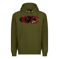 Army Green claflin, education sport Premium Hoodie - linhVisuals