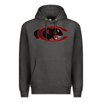 Charcoal Heather claflin, education sport Premium Hoodie - linhVisuals