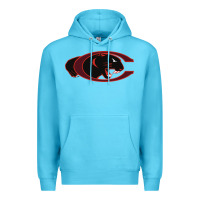 Ocean Blue claflin, education sport Premium Hoodie - linhVisuals