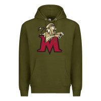 Army Green lions, molloy college Premium Hoodie - linhVisuals